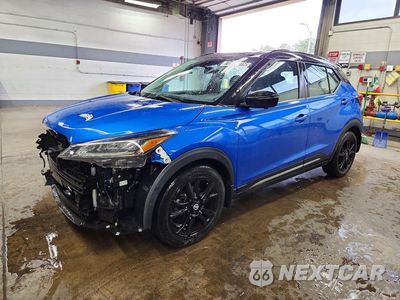 2021 NISSAN KICKS SR 3N1CP5DV1ML563713 - główne zdjęcie licytacji z USA - miniatura