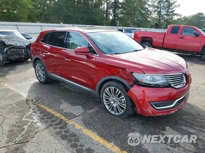 Czwarte zdjęcie samochodu z boku: 2016 LINCOLN MKX RESERVE VIN:2LMPJ6LR2GBL62882 - miniatura