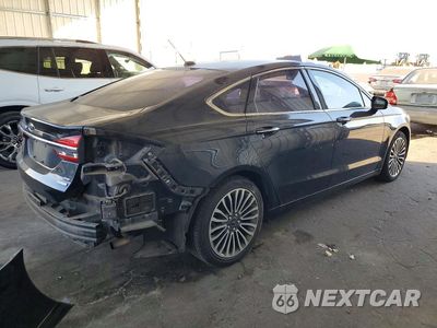 Trzecie zdjęcie samochodu z tyłu: 2017 FORD FUSION SE VIN:3FA6P0H93HR322416 - miniatura