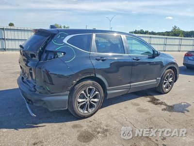 Trzecie zdjęcie samochodu z tyłu: 2022 HONDA CR-V EX VIN:7FARW2H59NE030239 - miniatura