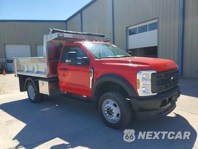 Czwarte zdjęcie samochodu z boku: 2024 FORD F550 SUPER DUTY DUMP TRUCK VIN:1FDUF5HN8RDA25596 - miniatura