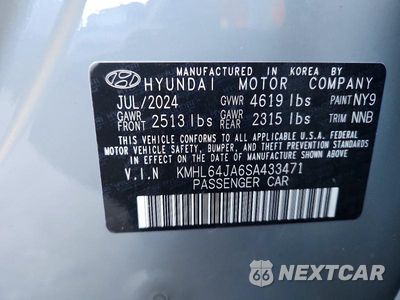 Zdjęcie 12 z 12 samochodu: 2025 HYUNDAI SONATA SEL VIN:KMHL64JA6SA433471 - miniatura