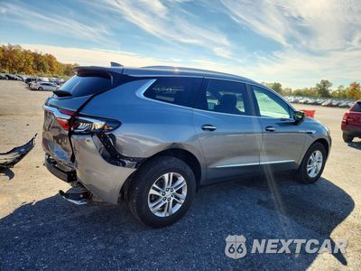 Trzecie zdjęcie samochodu z tyłu: 2021 BUICK ENCLAVE ESSENCE VIN:5GAEVAKW7MJ141552 - miniatura
