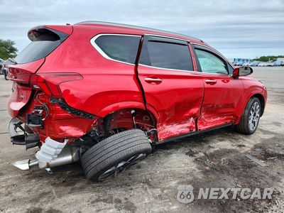 Trzecie zdjęcie samochodu z tyłu: 2022 HYUNDAI SANTA FE CALLIGRAPHY VIN:5NMS54AL3NH460528 - miniatura