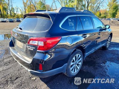 Trzecie zdjęcie samochodu z tyłu: 2015 SUBARU OUTBACK 2.5I LIMITED VIN:4S4BSALC3F3203837 - miniatura