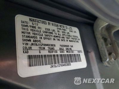Zdjęcie 13 z 13 samochodu: 2017 NISSAN ROGUE SPORT SL VIN:JN1BJ1CPXHW003830 - miniatura