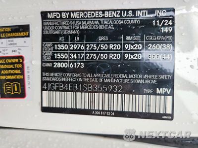 Zdjęcie 13 z 13 samochodu: 2025 MERCEDES-BENZ GLE 350 VIN:4JGFB4EB1SB355932 - miniatura