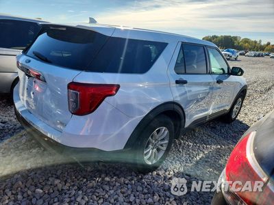 Trzecie zdjęcie samochodu z tyłu: 2020 FORD EXPLORER VIN:1FMSK7BHXLGC07520 - miniatura