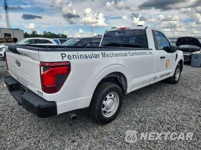 Trzecie zdjęcie samochodu z tyłu: 2024 FORD F150 XL VIN:1FTMF1KP9RKE75177 - miniatura