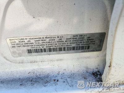 Zdjęcie 12 z 12 samochodu: 2012 VOLKSWAGEN JETTA S VIN:3VWPP7AJ7CM623849 - miniatura