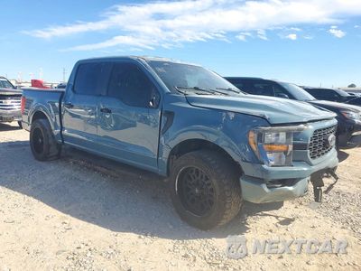 Czwarte zdjęcie samochodu z boku: 2023 FORD F150 SUPERCREW VIN:1FTEW1CP9PKD68789 - miniatura