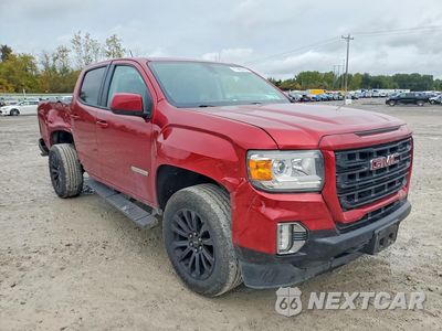Czwarte zdjęcie samochodu z boku: 2021 GMC CANYON ELEVATION VIN:1GTG6CEN3M1252196 - miniatura