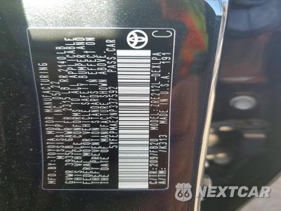 Zdjęcie 13 z 13 samochodu: 2022 TOYOTA COROLLA LE VIN:5YFEPMAE2NP337592 - miniatura