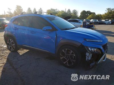Czwarte zdjęcie samochodu z boku: 2022 HYUNDAI KONA LIMITED VIN:KM8K5CA38NU851611 - miniatura