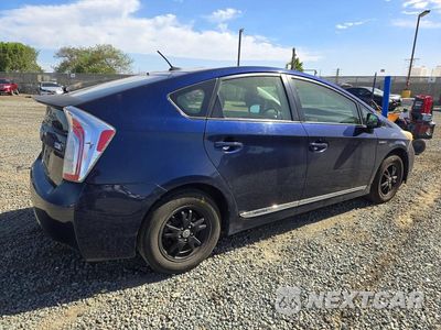 Trzecie zdjęcie samochodu z tyłu: 2012 TOYOTA PRIUS FIVE VIN:JTDKN3DU7C1538797 - miniatura