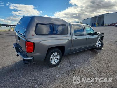 Trzecie zdjęcie samochodu z tyłu: 2017 CHEVROLET SILVERADO C1500 LT VIN:3GCPCRECXHG401706 - miniatura