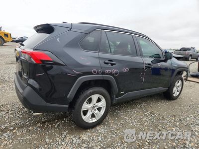 Trzecie zdjęcie samochodu z tyłu: 2021 TOYOTA RAV4 LE VIN:4T3LWRFV2MU016737 - miniatura