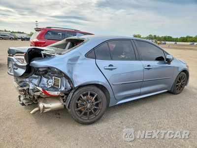 Trzecie zdjęcie samochodu z tyłu: 2020 TOYOTA COROLLA LE VIN:JTDEPRAE7LJ113779 - miniatura
