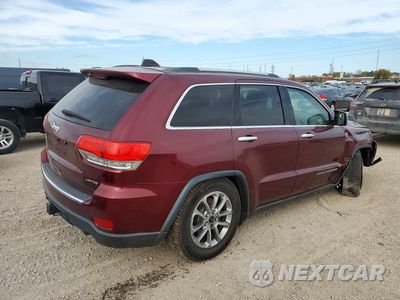 Trzecie zdjęcie samochodu z tyłu: 2016 JEEP GRAND CHEROKEE LIMITED VIN:1C4RJFBG9GC326583 - miniatura