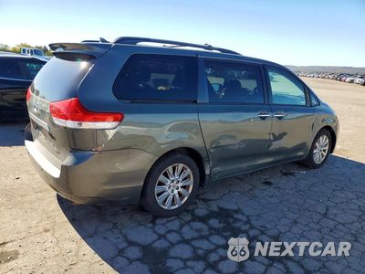Trzecie zdjęcie samochodu z tyłu: 2011 TOYOTA SIENNA LIMITED 7-PASSENGER VIN:5TDDK3DC2BS014354 - miniatura