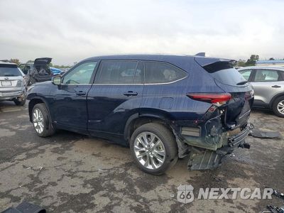 Drugie zdjęcie samochodu z przodu: 2024 TOYOTA HIGHLANDER HYBRID LIMITED VIN:5TDXBRCH5RS638737 - miniatura