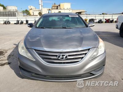 Piąte zdjęcie samochodu w środku: 2014 HYUNDAI SONATA GLS VIN:5NPEB4AC5EH859241 - miniatura