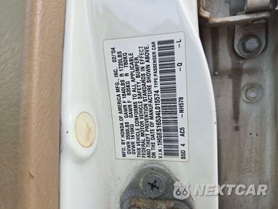 Zdjęcie 12 z 12 samochodu: 2004 HONDA CIVIC LX VIN:1HGES16534L015574 - miniatura
