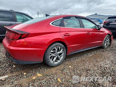 Trzecie zdjęcie samochodu z tyłu: 2020 HYUNDAI SONATA SEL VIN:5NPEF4JA8LH034200 - miniatura