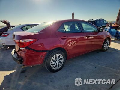 Trzecie zdjęcie samochodu z tyłu: 2017 TOYOTA COROLLA LE VIN:2T1BURHE6HC886523 - miniatura