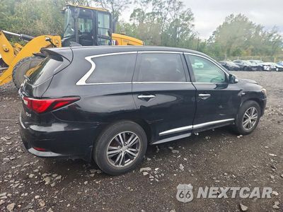 Trzecie zdjęcie samochodu z tyłu: 2017 INFINITI QX60 BASE VIN:5N1DL0MM9HC530625 - miniatura