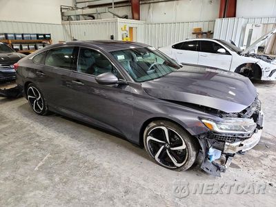 Czwarte zdjęcie samochodu z boku: 2020 HONDA ACCORD SPORT VIN:1HGCV2F37LA003070 - miniatura