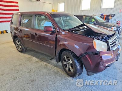 Czwarte zdjęcie samochodu z boku: 2014 HONDA PILOT EXL VIN:5FNYF4H56EB035272 - miniatura