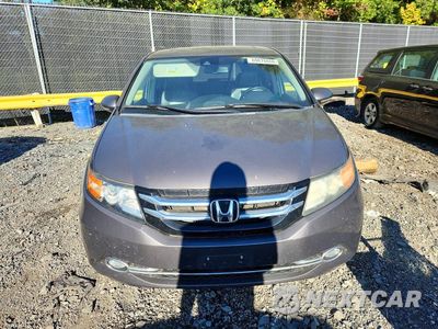 Piąte zdjęcie samochodu w środku: 2015 HONDA ODYSSEY TOURING VIN:5FNRL5H99FB115446 - miniatura