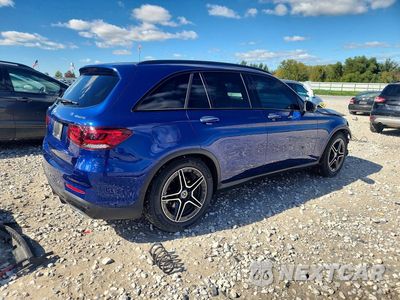 Trzecie zdjęcie samochodu z tyłu: 2021 MERCEDES-BENZ GLC 300 4MATIC VIN:W1N0G8EB9MF870975 - miniatura