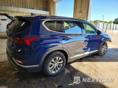 Trzecie zdjęcie samochodu z tyłu: 2019 HYUNDAI SANTA FE SEL 2.4L VIN:5NMS3CAD7KH072898 - miniatura