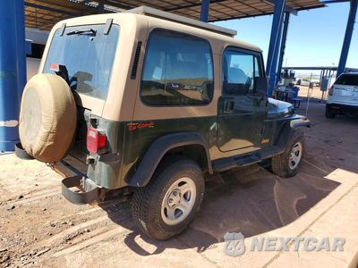Trzecie zdjęcie samochodu z tyłu: 1995 JEEP WRANGLER / YJ S VIN:1J4FY19P8SP285060 - miniatura