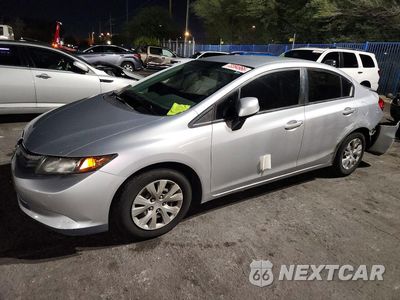 2012 HONDA CIVIC LX 2HGFB2F5XCH608872 - główne zdjęcie licytacji z USA - miniatura