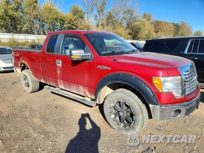 Czwarte zdjęcie samochodu z boku: 2010 FORD F150 SUPER CAB VIN:1FTFX1EV6AFA95355 - miniatura