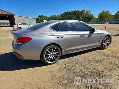 Trzecie zdjęcie samochodu z tyłu: 2020 GENESIS G70 3.3T VIN:KMTG34LE1LU048674 - miniatura