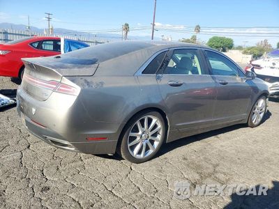 Trzecie zdjęcie samochodu z tyłu: 2015 LINCOLN MKZ HYBRID VIN:3LN6L2LU7FR626922 - miniatura