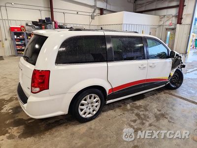 Trzecie zdjęcie samochodu z tyłu: 2020 DODGE GRAND CARAVAN SXT VIN:2C4RDGCG3LR179450 - miniatura