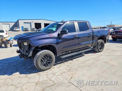 2022 CHEVROLET SILVERADO K1500 TRAIL BOSS CUSTOM 3GCPDCEK6NG639632 - główne zdjęcie licytacji z USA - miniatura