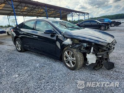 Czwarte zdjęcie samochodu z boku: 2018 HYUNDAI SONATA LIMITED VIN:5NPE34AF3JH622409 - miniatura