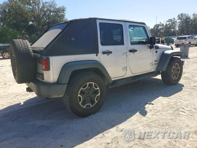 Trzecie zdjęcie samochodu z tyłu: 2008 JEEP WRANGLER UNLIMITED X VIN:1J8GB39148L514698 - miniatura