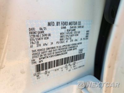 Zdjęcie 12 z 12 samochodu: 2025 FORD MUSTANG MACH-E SELECT VIN:3FMTK1S51SMA36359 - miniatura