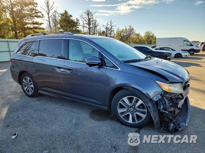 Czwarte zdjęcie samochodu z boku: 2016 HONDA ODYSSEY TOURING VIN:5FNRL5H97GB160760 - miniatura