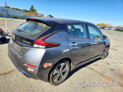 Trzecie zdjęcie samochodu z tyłu: 2018 NISSAN LEAF SL VIN:1N4AZ1CP8JC313165 - miniatura