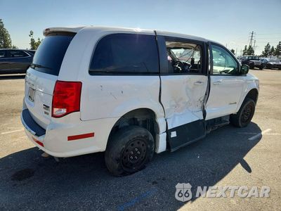 Trzecie zdjęcie samochodu z tyłu: 2018 DODGE CARAVAN VIN:2C7WDGBGXJR363949 - miniatura