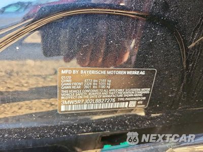Zdjęcie 12 z 12 samochodu: 2020 BMW 330XI VIN:3MW5R7J02L8B27276 - miniatura