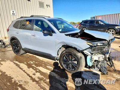 Czwarte zdjęcie samochodu z boku: 2023 HONDA CR-V SPORT TOURING VIN:7FARS6H97PE008622 - miniatura